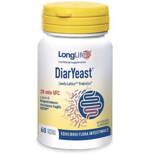 Longlife Diaryeast 60 Capsule Vegetali