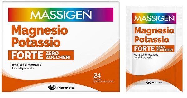 Magnesio Potassio Forte Zero Zucchero 24 Bustine