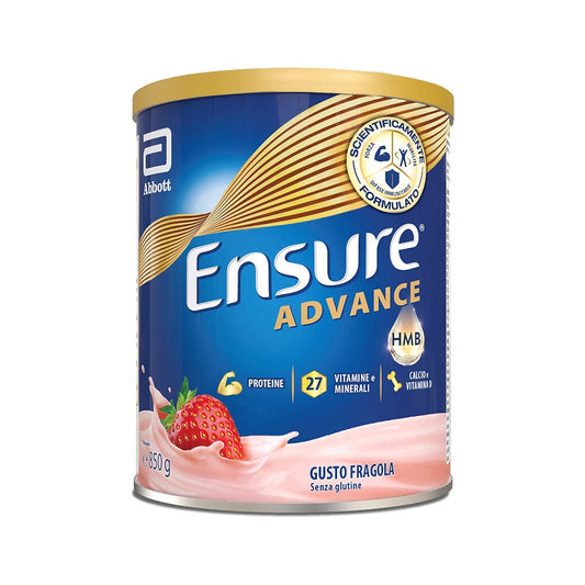 Ensure Advance Integratore Alimentare Proteico Fragola 850g