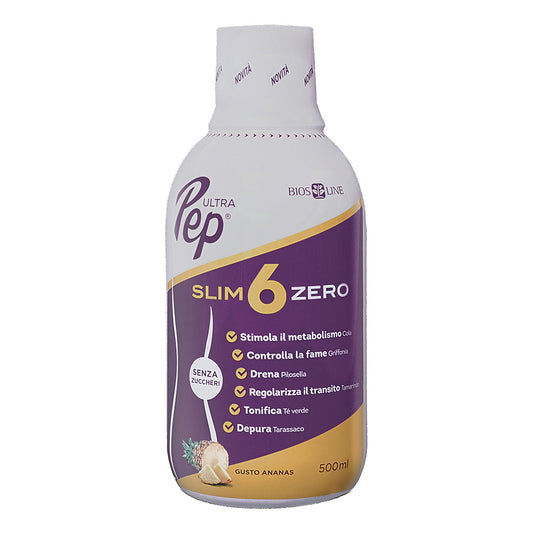 Ultra Pep Slim 6 Zero Ananas 500ml