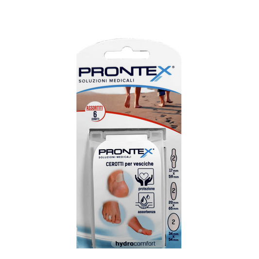 Prontex Hydrocomfort Medicazione In Idrocolloidi Assortiti 6 Pezzi