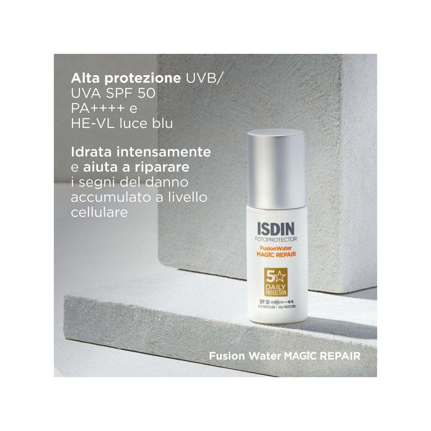 Isdin Fotoprotector Fusion Water Magic Repair 50ml SPF50