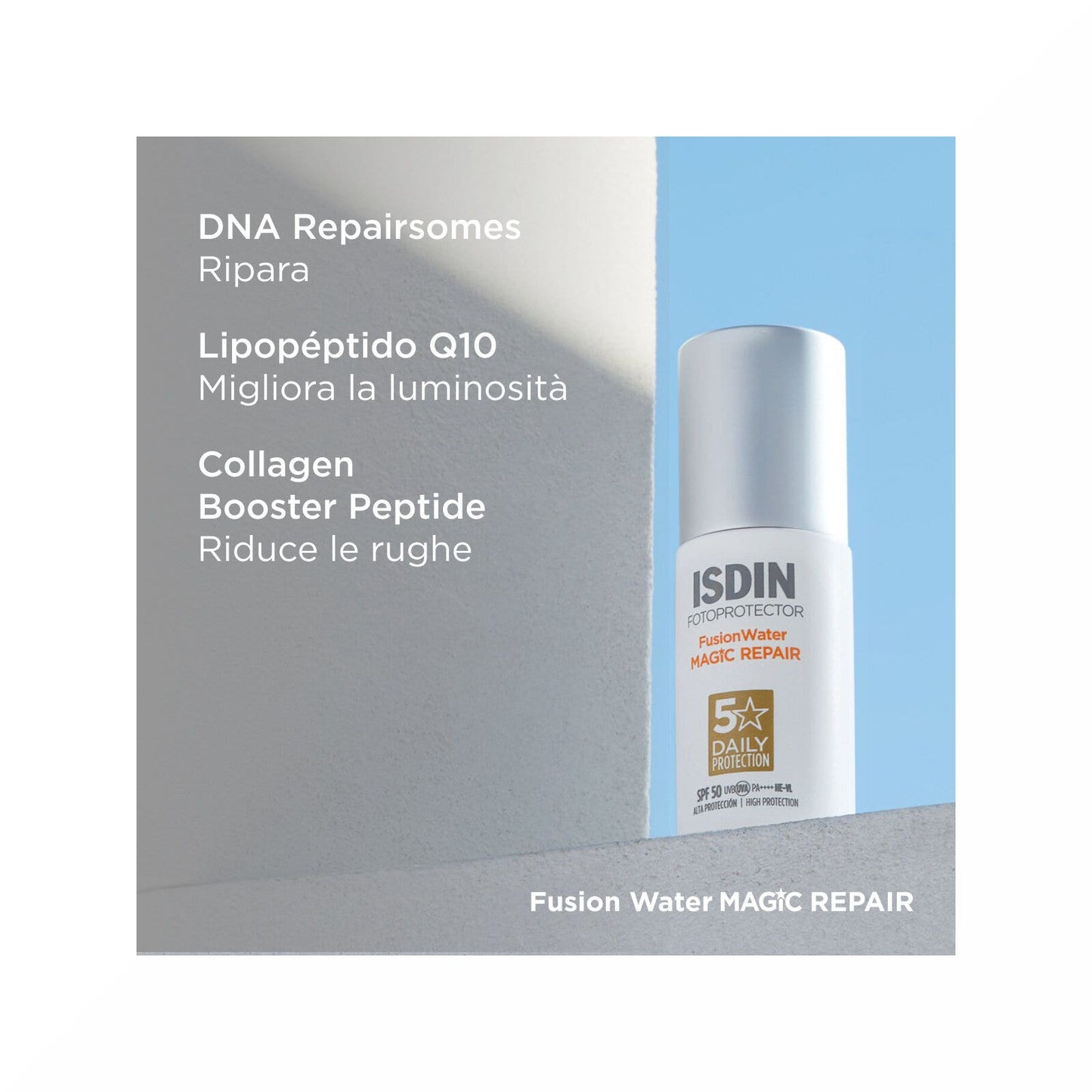Isdin Fotoprotector Fusion Water Magic Repair 50ml SPF50