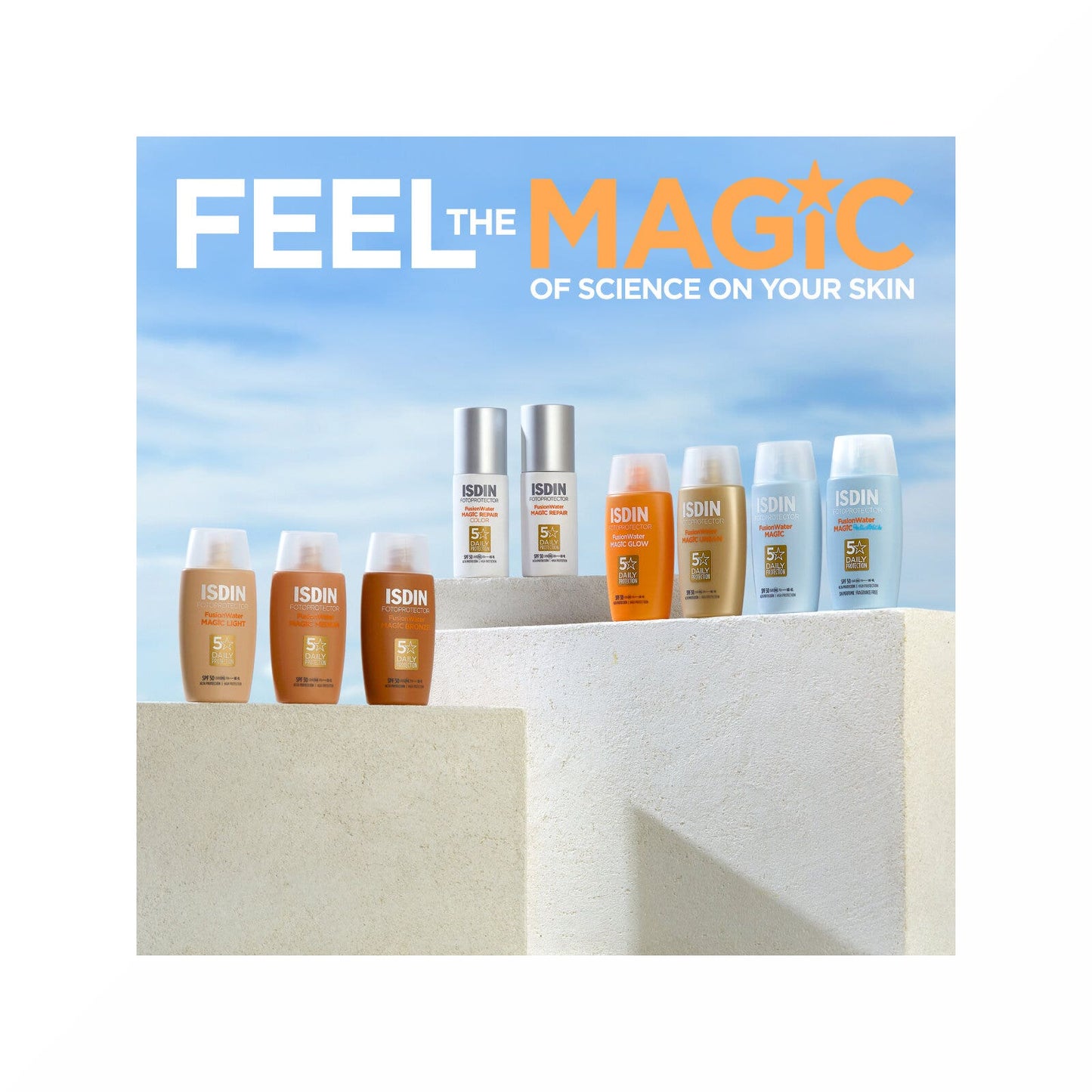 Isdin Fotoprotector Fusion Water Magic Repair 50ml SPF50