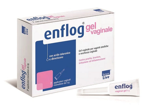 Enflog Gel Vaginale 7 Applicatori Monodose da 5 g