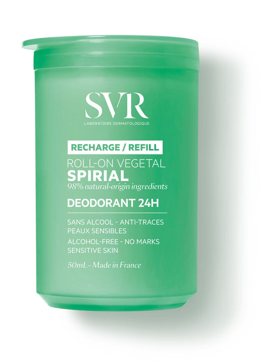 SVR Spirial Deodorante 24H Roll-On Vegetal Refill 50ml
