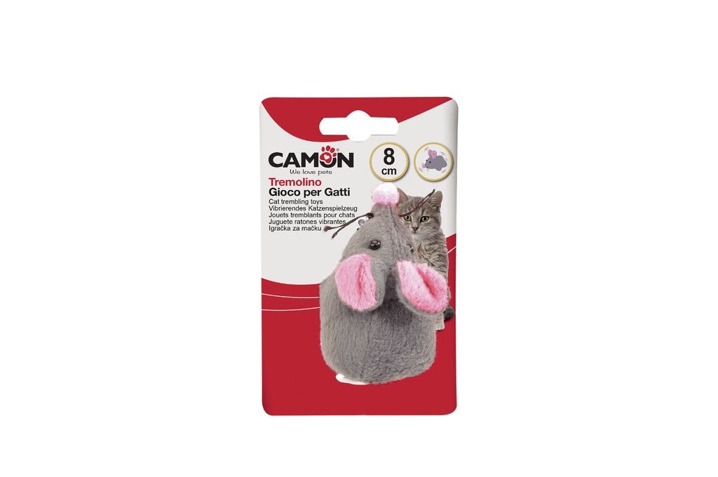 Camon Topo Tremolino Per Gatti 8cm