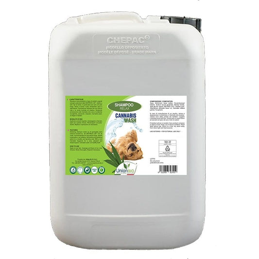 Shampoo Per Cani Relax Cannabis Wash 10 Litri