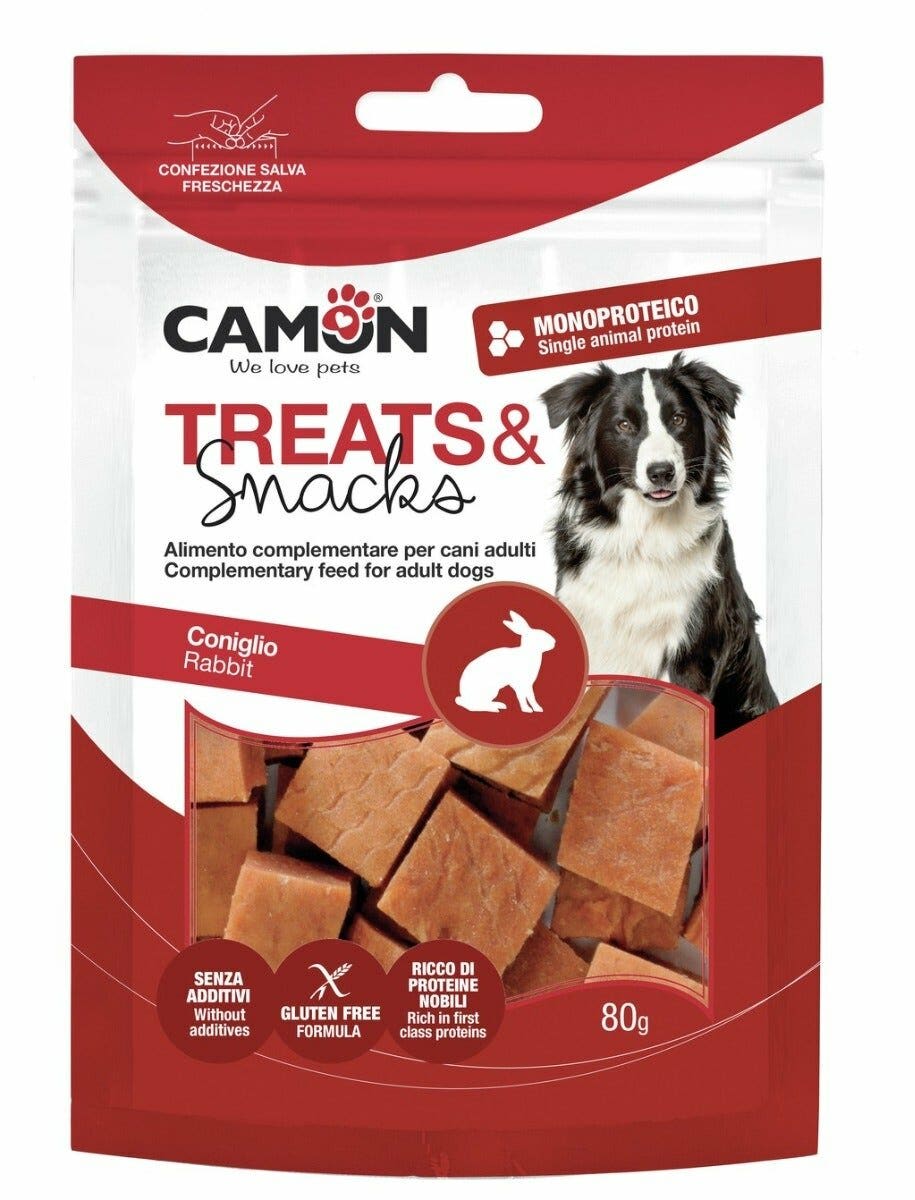 Camon Dadini di Coniglio Snack Per Cani 80g
