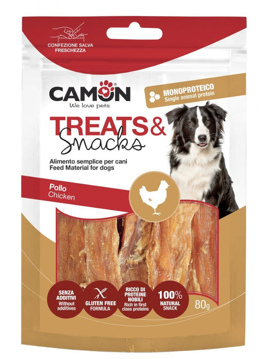 Camon Filetti Pollo Naturali Snack Per Cani 500g