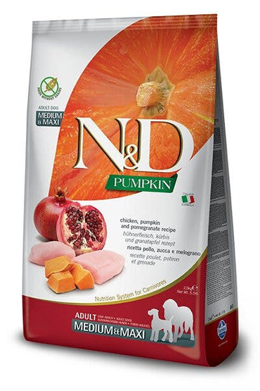 Farmina N&D Pumpkin Pollo E Zucca Cani Adulti Taglia Media E Grande Sacco 2,5kg