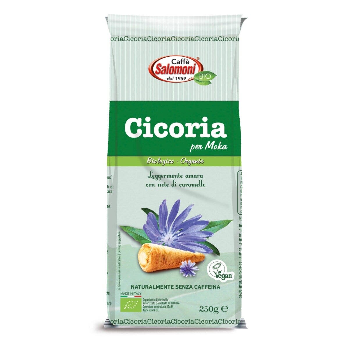 Salomoni Cicoria Bio Tostata E Macinata 250g
