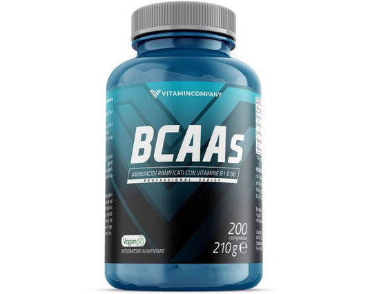 Vitamincompany BCAAs Aminoacidi Ramificati 200 Compresse
