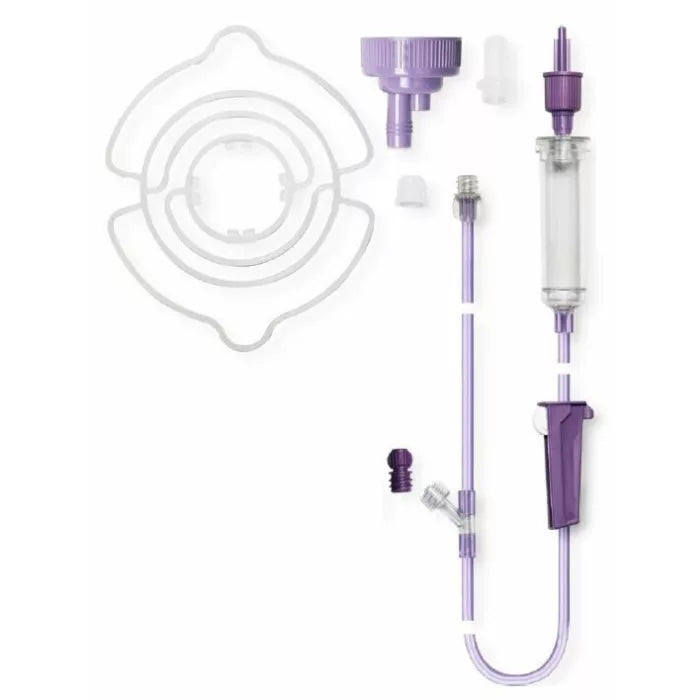 Flocare Deflussore preriempito + bottiglie a gravità