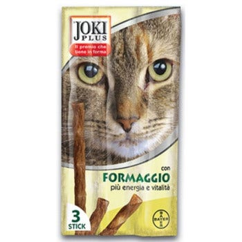 Joki Plus Bastoncino Con Formaggio Gatti Adulti 3x5g