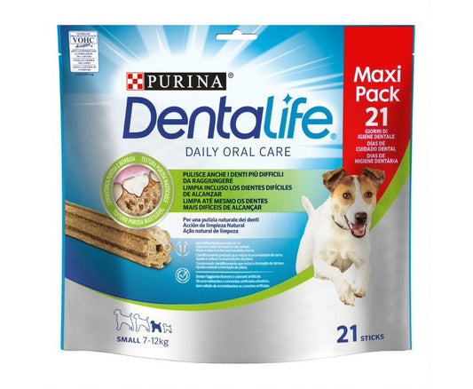 Purina Dentalife Snack Daily Oral Care Per Cani 7 - 12kg Taglia Small 21 Stick