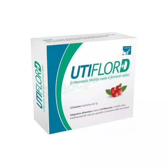 Utiflor D Integratore Vie Urinarie 10 Bustine Monodose