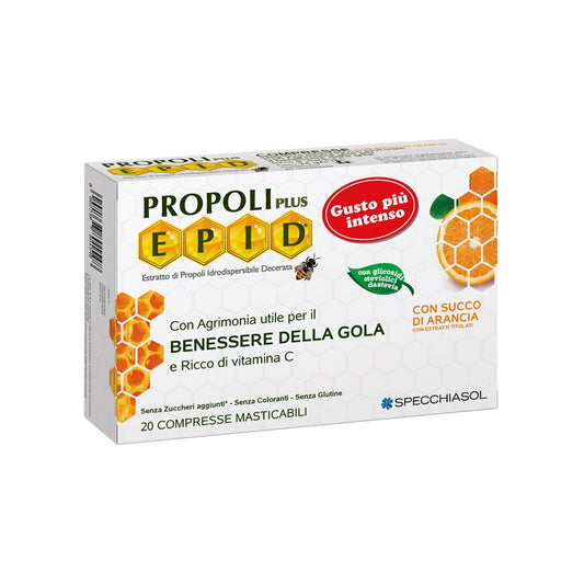 Propoli Epid Plus Arancia 20 Compresse Masticabili