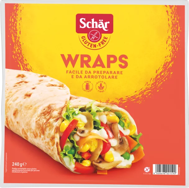 Schar Wraps Piadina Arrot 240g
