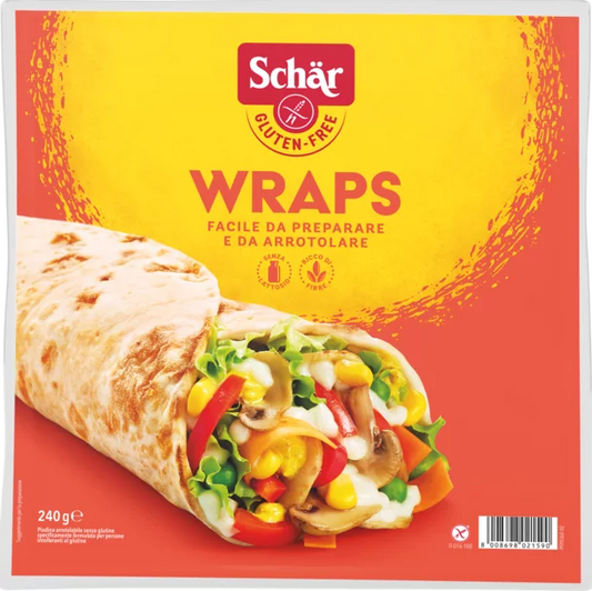 Schar Wraps Piadina Arrot 240g