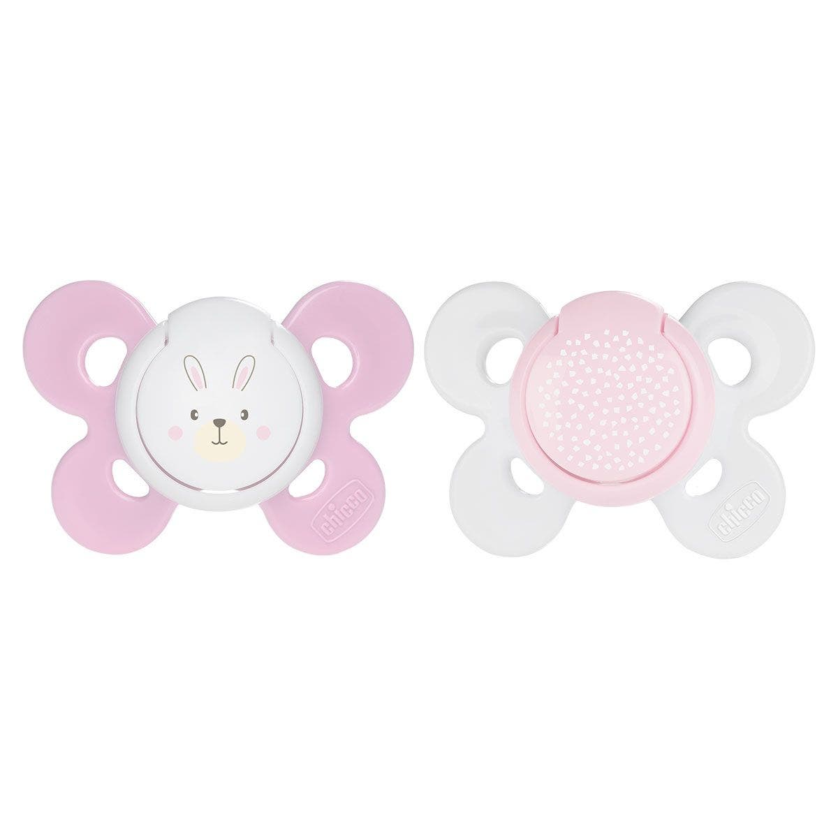 Chicco Succhietto Physio Comfort Girl Silicone 6-12Mesi 2 Pezzi