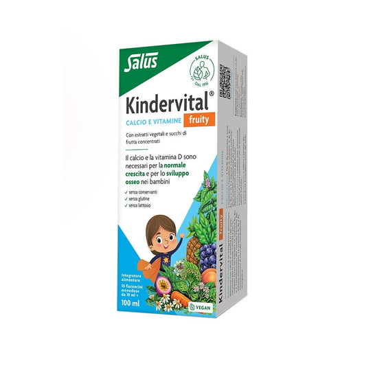 Floradix Kindervital Fruity Formula Potenziata 10 Flaconcini Da 10ml 3/12 Anni