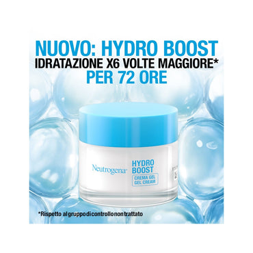 Neutrogena Crema Gel Hydro Boost Crema Idratante Viso con Acido Ialuronico 50ml