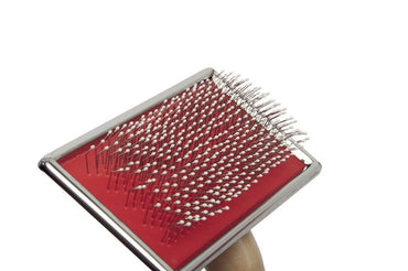 Camon Cardatore Manico Legno Per Cani/Gatti Misura Media