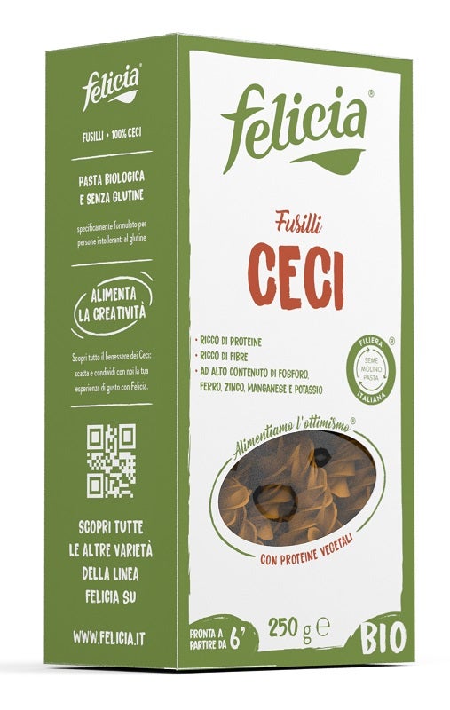 Felicia Bio Fusilli Ceci 250 g