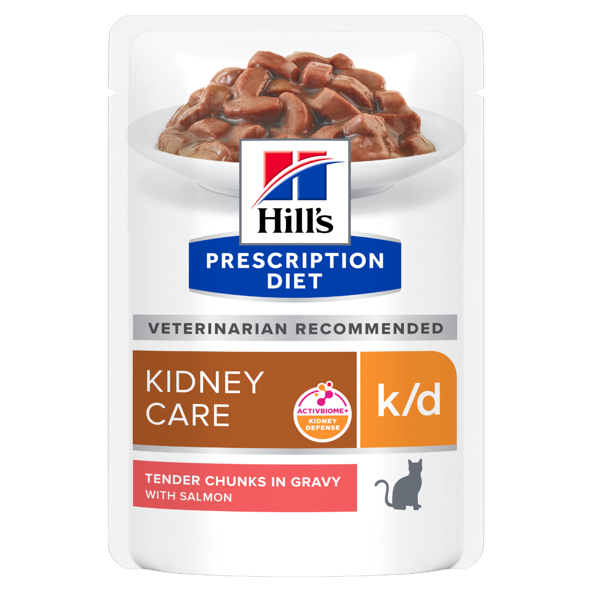 Hill's Prescription Diet K/D Kidney Care Bocconcini Salmone Per Gatti Bustina 85g