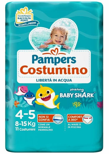 Pampers il Costumino Taglia 4-5 (8-15 kg) 11 Pezzi