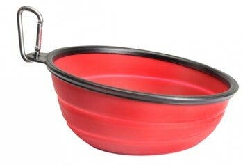 Camon Ciotola Pieghevole Inclinata Silicone Per Cibo Cani/Gatti 1050ml