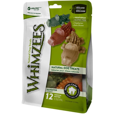 Whimzees Busta Alligatore Taglia M 12 Pezzi
