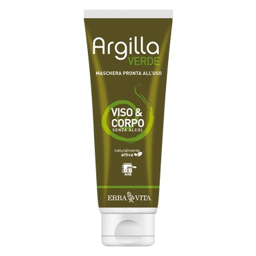 Argilla Verde Maschera Viso E Corpo 250ml