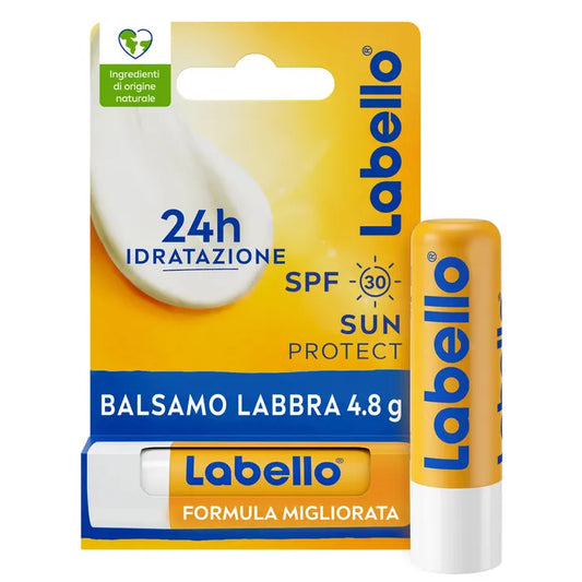 Labello Sun Protect Spf50 Burrocacao Labbra Idratante E Protettivo Con Filtri Uva/Uvb 4,8g