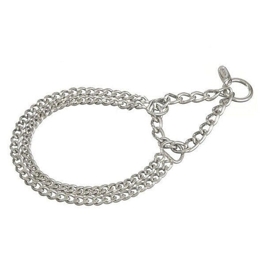 Camon collare in acciaio semi strangolo 350mm