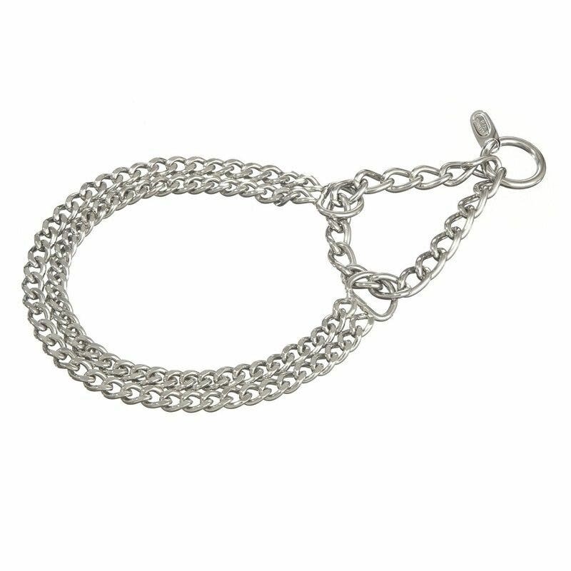 Camon collare in acciaio semi strangolo 400mm