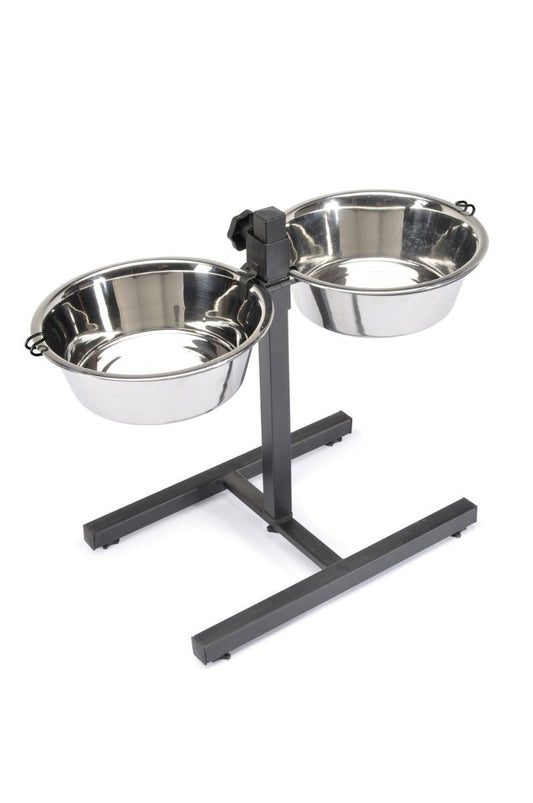 Camon Portaciotole Con Piedistallo e Ciotole C026/3