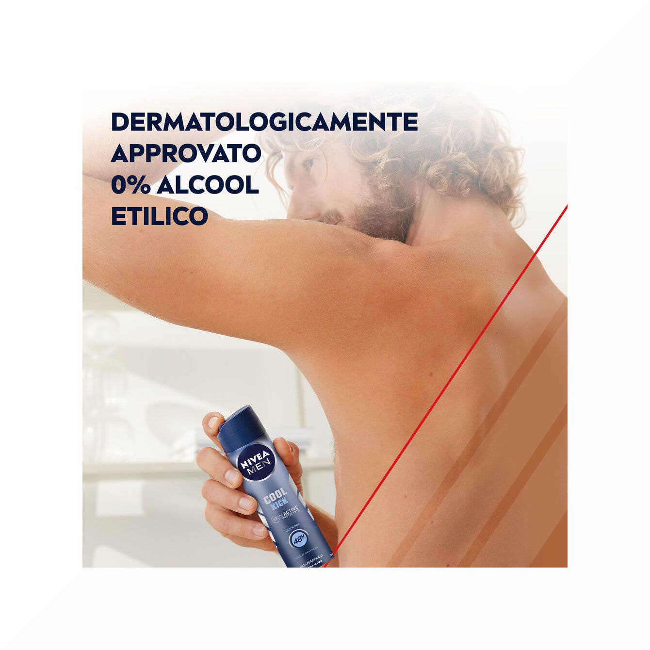 Nivea Men Cool Kick Spray Deodorante Uomo Antitraspirante Per 48 Ore Di Intensa Freschezza 150ml