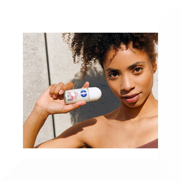 Nivea Dry Comfort Deodorante Roll on Antitraspirante 72h Con Formula Dual Active 50ml