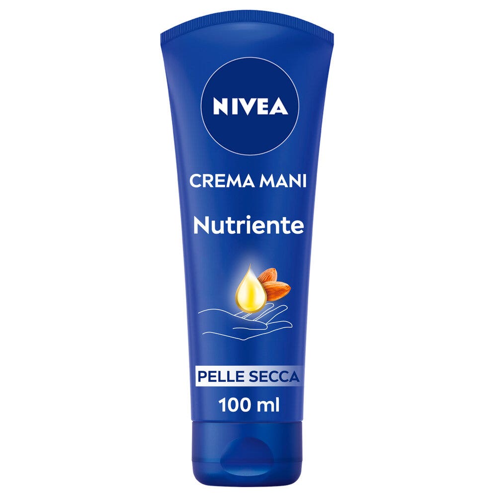 Nivea Crema Mani Nutriente Idratante E Profumata Arricchita Con Olio Di Mandorla 100ml