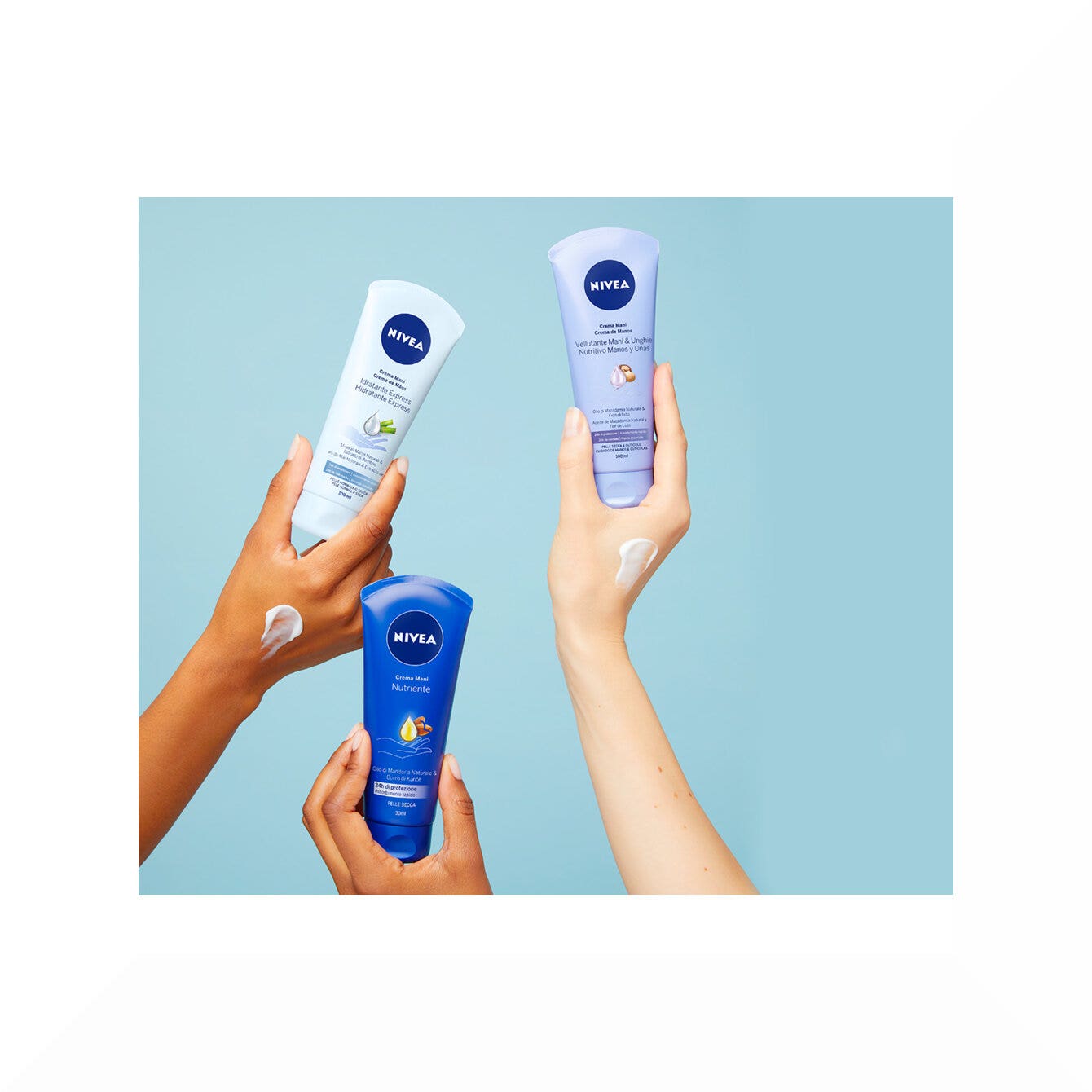 Nivea Crema Mani Nutriente Idratante E Profumata Arricchita Con Olio Di Mandorla 100ml