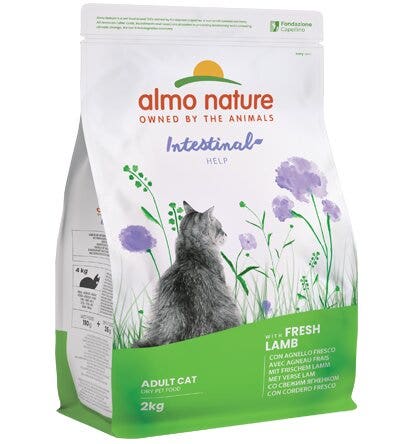 Almo Nature Intestinal Help Agnello Cibo Secco Per Gatti Adulti Sacco 2kg