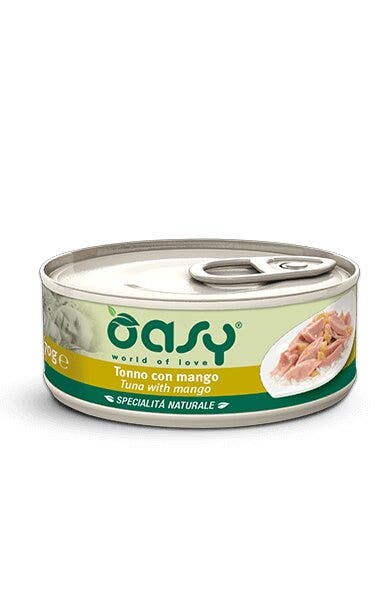 Oasy Specialità Naturale Gatto Tonno con Mango 150g