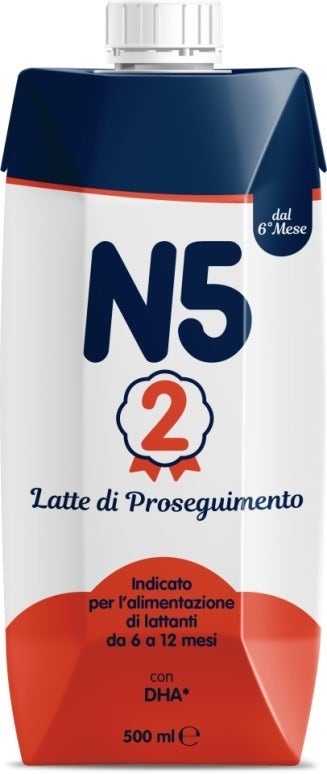 N5 2 Latte di Proseguimento Liquido 6-12 Mesi 500 ml