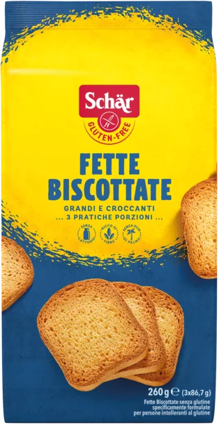Schar Fette Bisc Cereali 260g