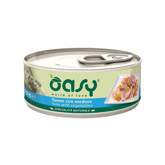 Oasy Specialità Naturale Tonno Con Verdure Per Cani Adulti 150g