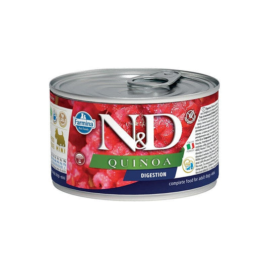 Farmina Natural & Delicious Quinoa Mini Digestion Per Cani Adulti 140g