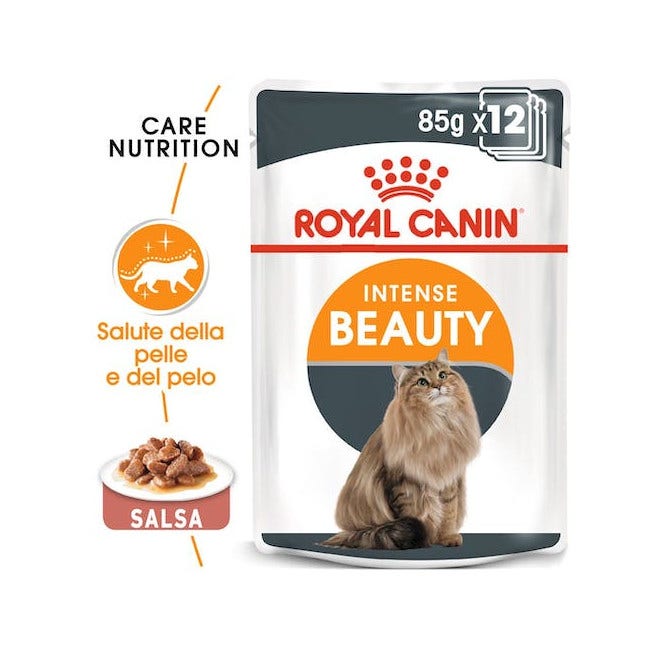 Royal Canin Hair & Skin in Salsa Alimento Umido Per Gatti Adulti Bustina 85g