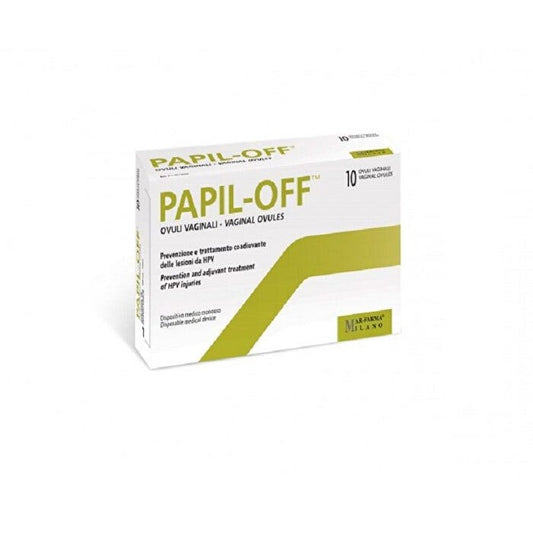 Papil-Off Ovuli Vaginali 10 Pezzi